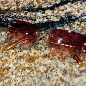 Red Cartier Glasses